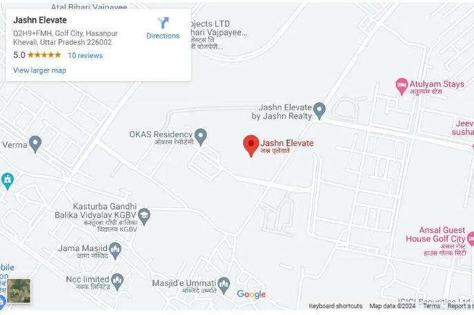   Jashn Elevate location map